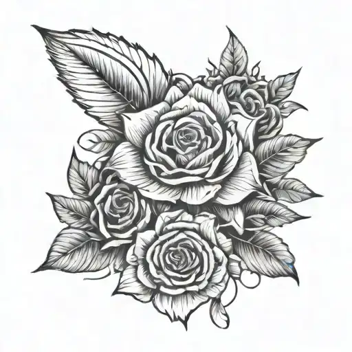 Fine Line Tatto Design