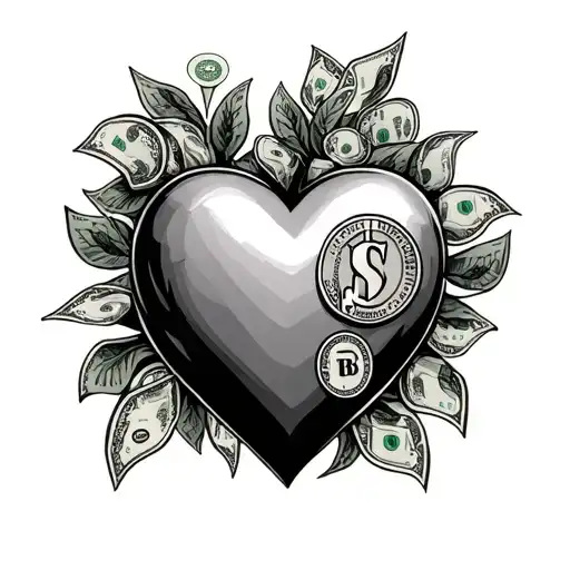 Heart And Money Love Commitment