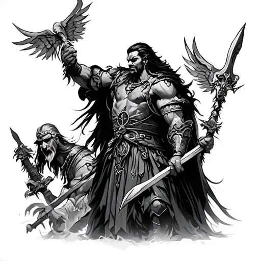 Warriors Guarding Me