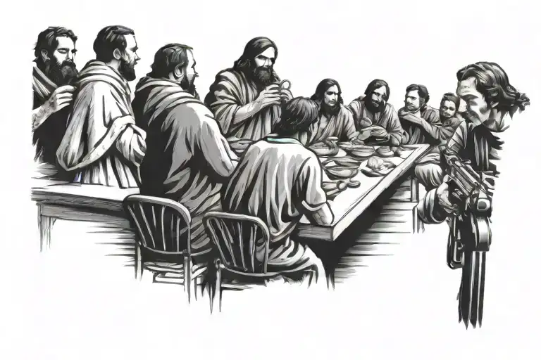 Last Supper Gun Dealer