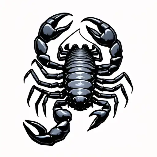 Virgo Holds Scorpion And Cancer Zodiac Sign