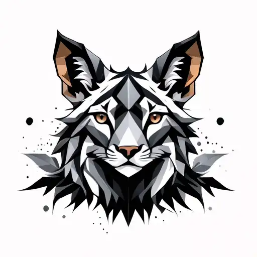 Geometric Animal Surrounded