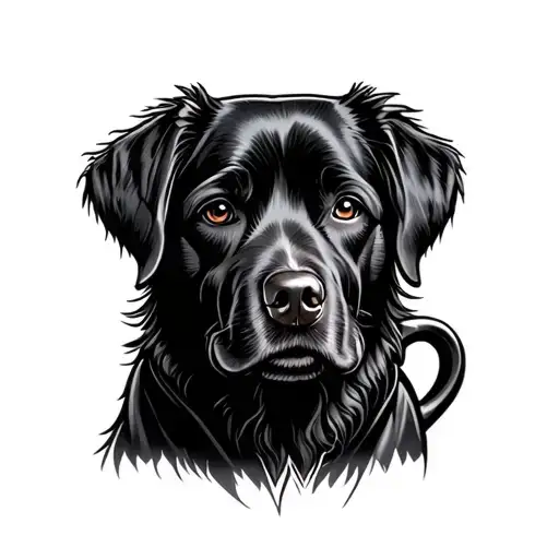 Sirius Black Black Dog Coffe Cup