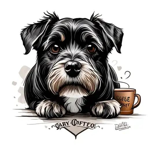 Harry Potter Black Dog Coffe Cup