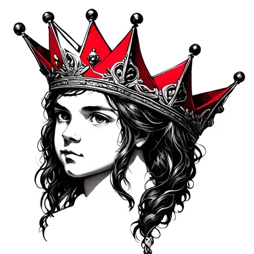 Red Crown To Represent My Son Rory