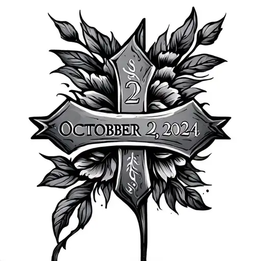 Cross With The Date October 2 2024