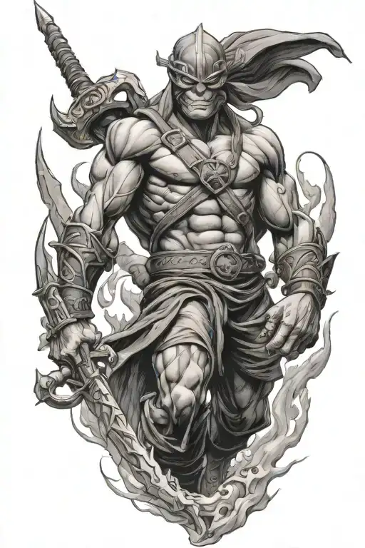 Zues Poseidon Hades Tmnt 1990