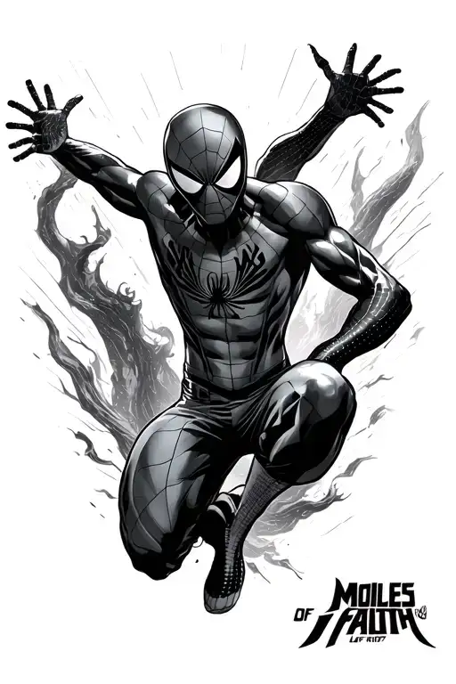 Miles Morales Leap Of Faith