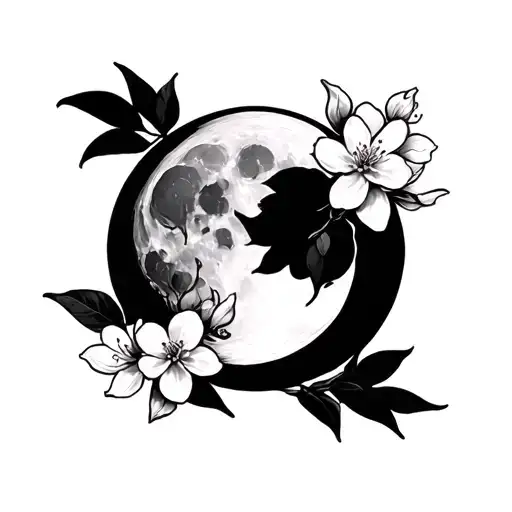 Cherry Blossom Moon