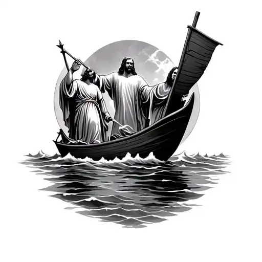Moses Parting The Sea