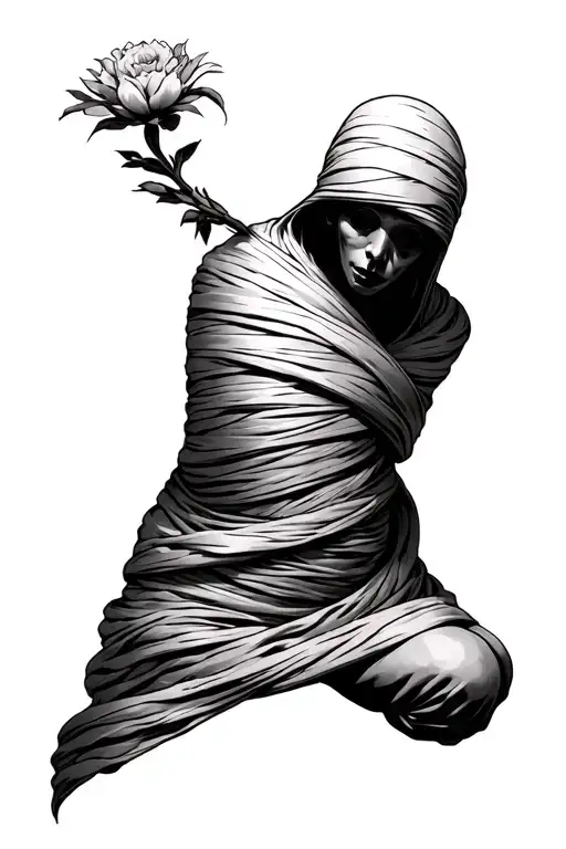 Mummy Wrap Draping