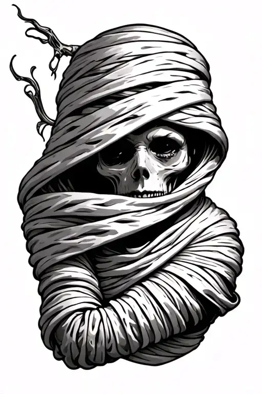 Mummy Wrap Full Sleeve