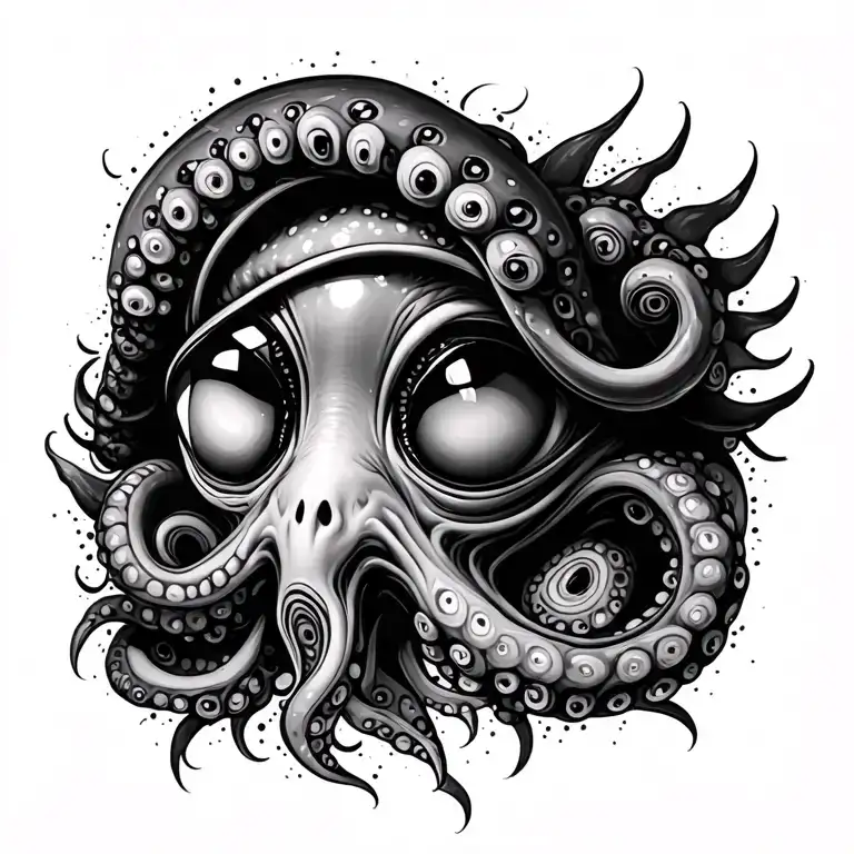 Oxtopus Alien Third Eye