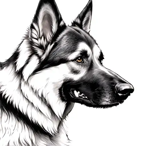 White German Shepherd