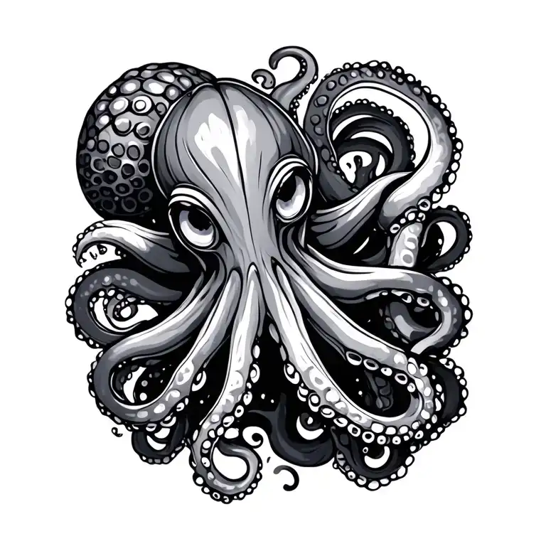 Fine Line Octopus
