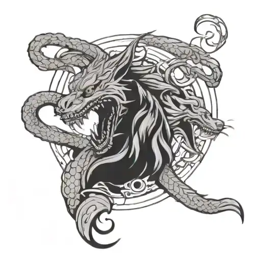 Death Eater Fenrir Jormungandr