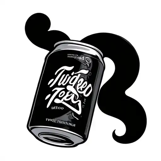 Neo Traditional Twisted Tea Can