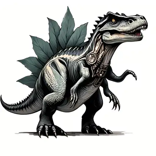 Steampunk Dinosaur
