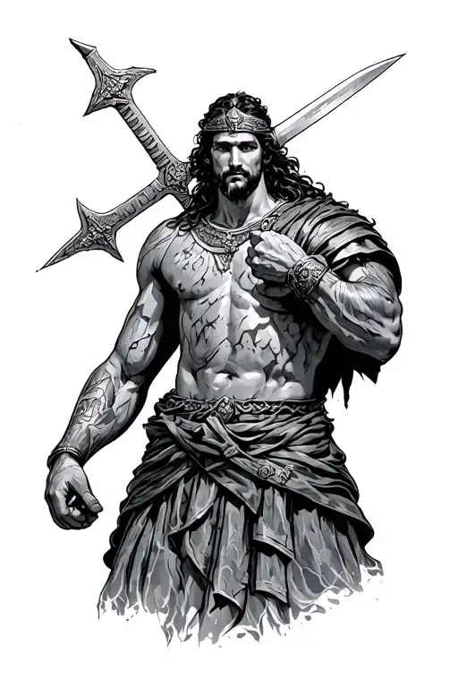 Roman Date With Warrior Stab Wounds