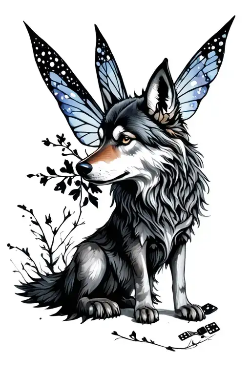 Wolf Fairy Domino