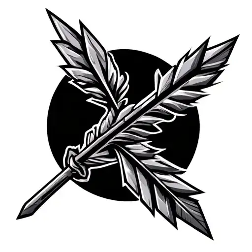 Chiefs Arrow Tatto Design