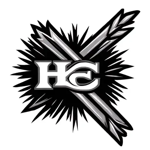 Kansas City Chiefs Arrow Tatto Design