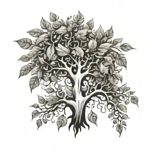 Trees With Leaves Made Of Money