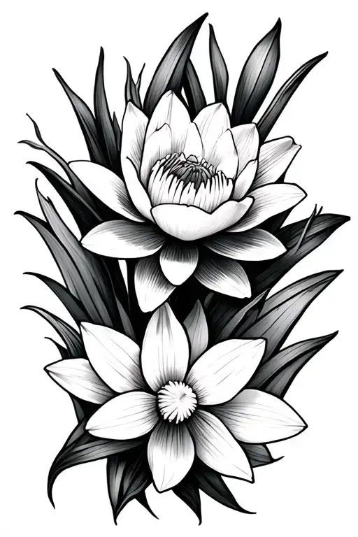 Daffodils Water Lily And Narcissus Flower