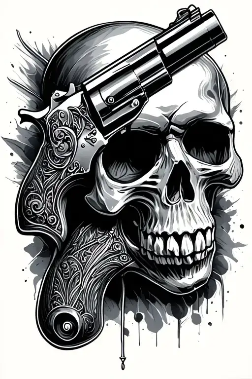 Skull And Revolver
