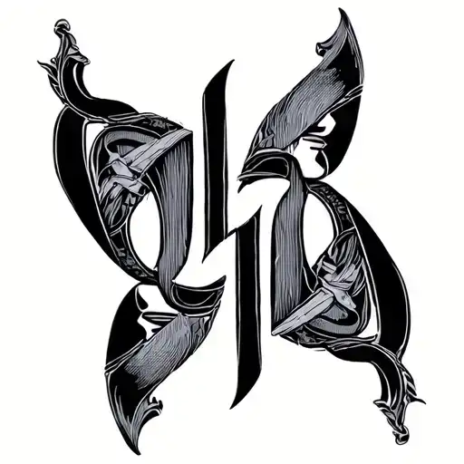 Two Word Ambigram Generator