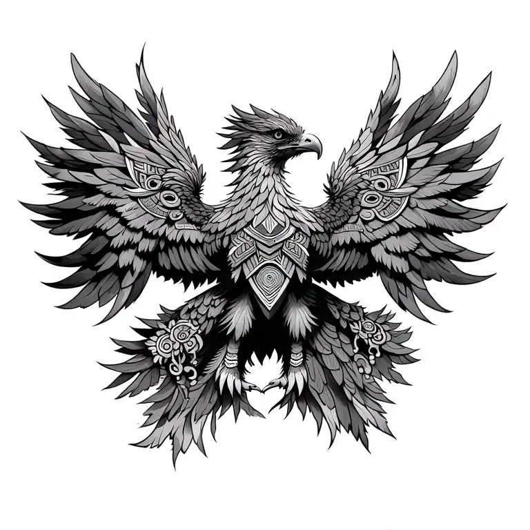 Aztec Phoenix Rising