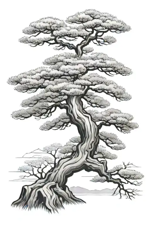 Korean Red Pine Tree