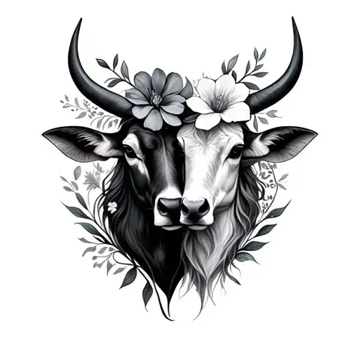 Twin Flames Gemini And Taurus Zodiac Sign Flowers