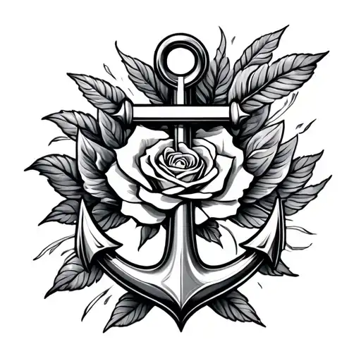 Anchor And Rose Of The Winds