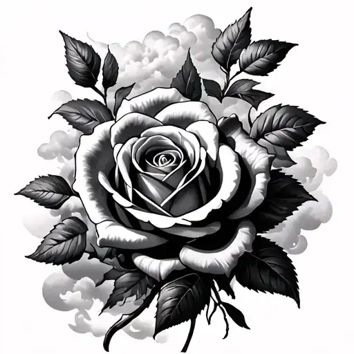 Roses And Clouds