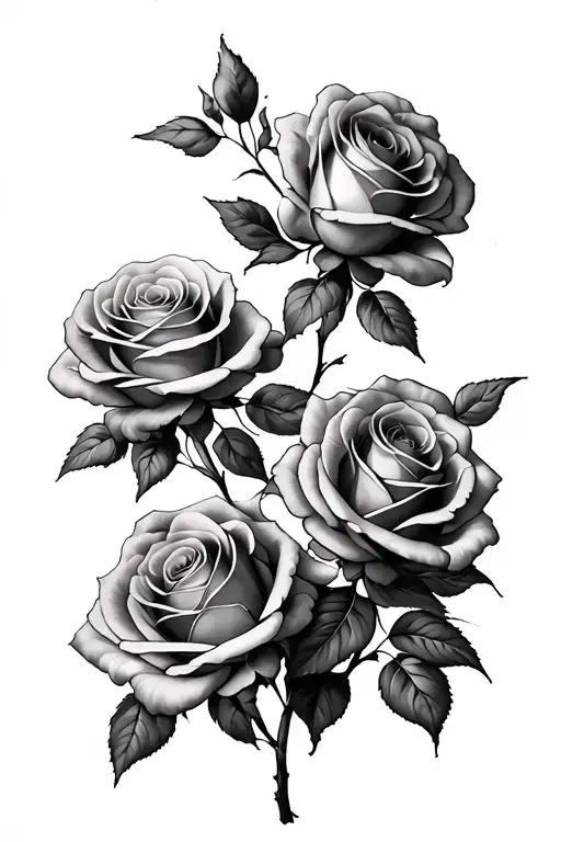 Roses And Clouds