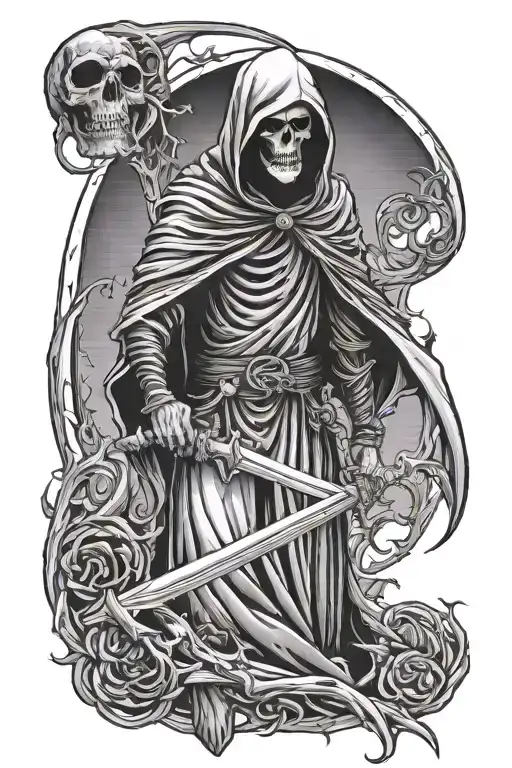 Grim Reaper Standing