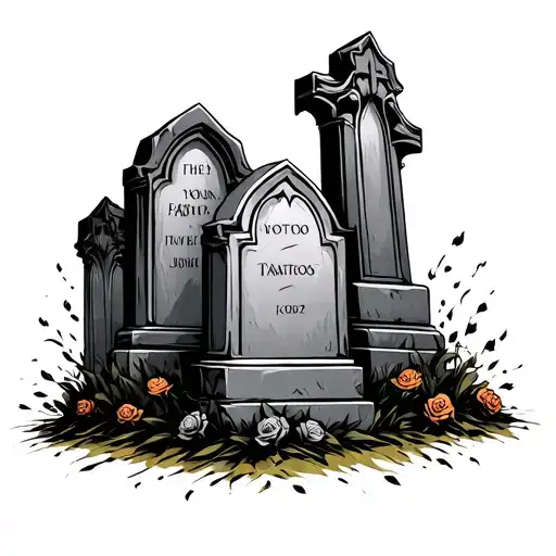 Three Tombstones