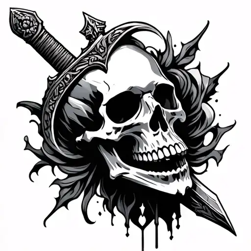 Sword Skull