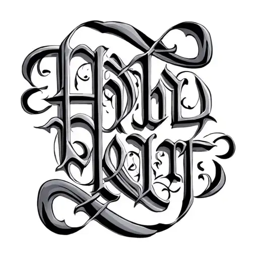 Two Word Ambigram Generator
