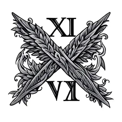 Roman Numeral Birthday