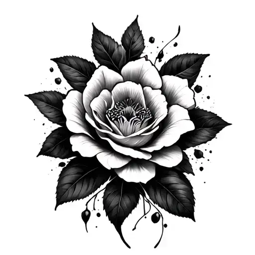 All Black With Background