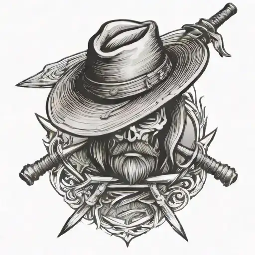 Straw Hat Three Swords