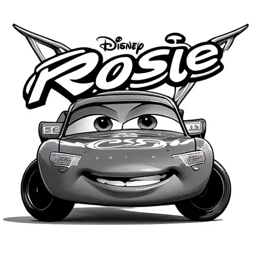 Disney Pixar Cars Themed Including The Name Rosie