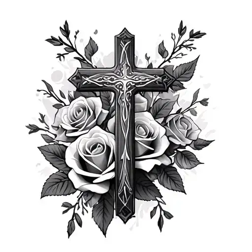 Crosses And Roses