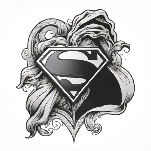Superman Heart Surrounded