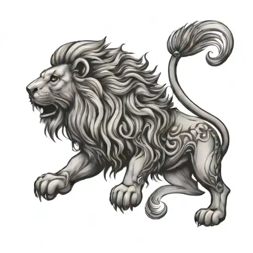 Cancer Leo Lion