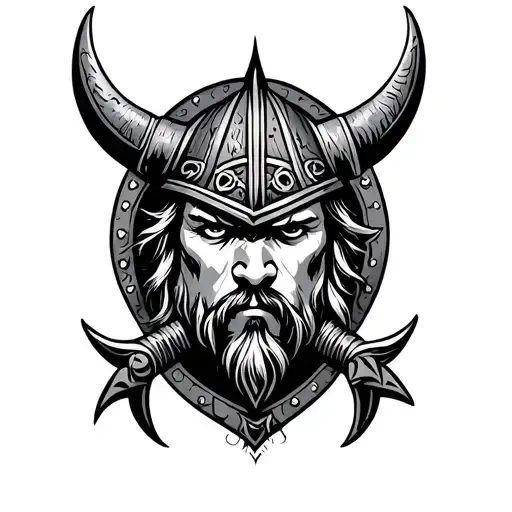 Viking Symbols Upper Arm And Chest