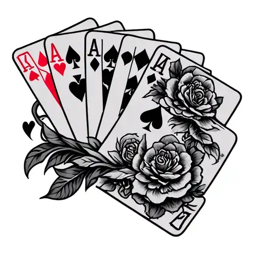 Tattoo Life Is A Gamble
