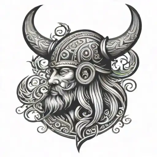 Viking Tribal Patterns